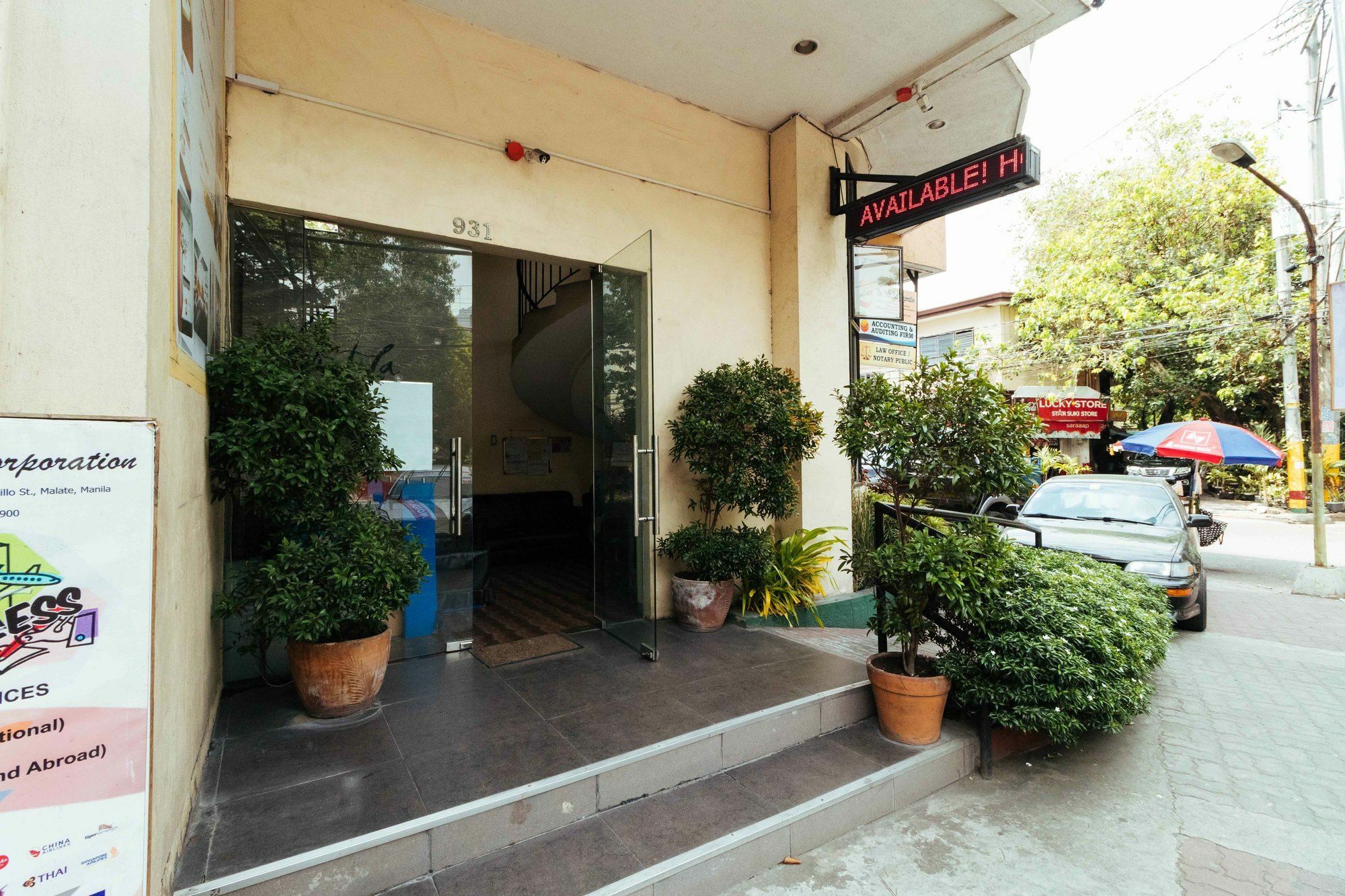 Reddoorz Near Quirino Station Manila Hotel Exterior photo